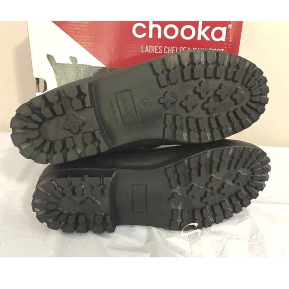 chooka rain boots chelsea